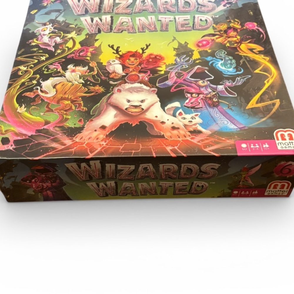 Wizards Wanted Mattel Board Game New - Picture 3 of 4